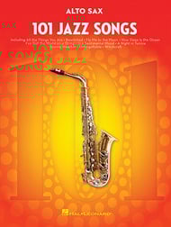 cover 101 Jazz Songs Alto Saxophone Solo cover